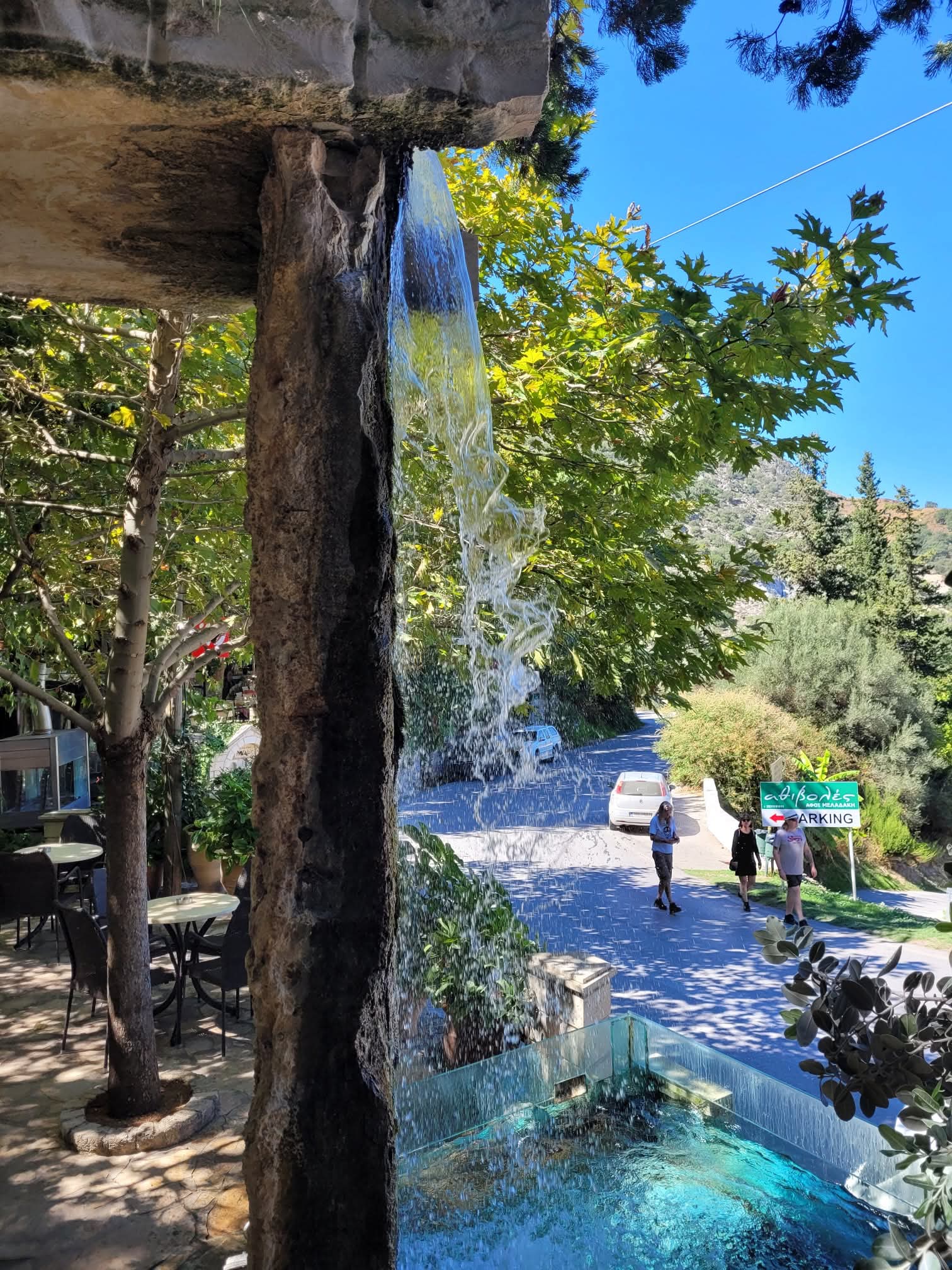 Argyroupoli — The springs: living water, everywhere, all year